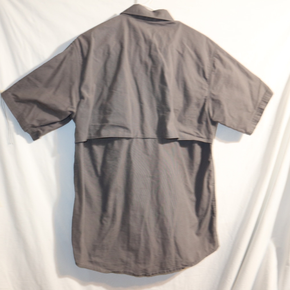5.11 Tactical Gray Casual Button Down Shirt - Picture 9 of 14